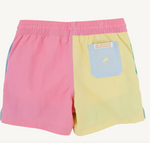Country Club Colorblock Trunk - Grace Bay Green/Buckhead Blue/Lake Worth Yellow/Hamptons Hot Pink