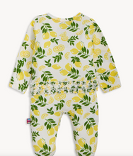 Simply the Zest Modal Magnetic Footie with Ruffles