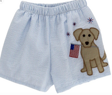 Patriotic Pup Swim Trunk