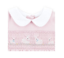 Bunny Love Classics Pink Smocked Bubble