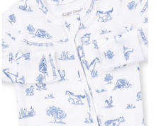 Farm Friends 2 Way Zipper Footie