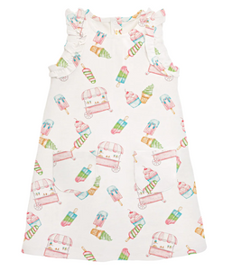 Icepops Dress with Ruffle