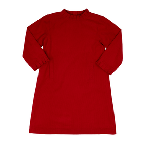 Kat Dress- Red Corduroy