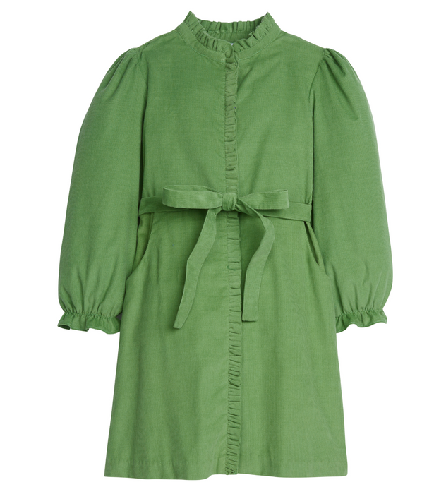 Allie Dress - Watercress Corduroy