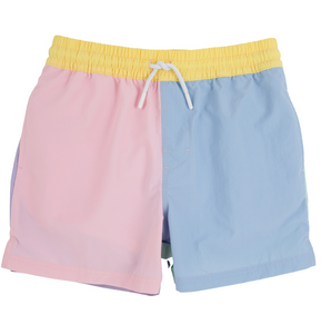 Country Club Colorblock Trunk-Pastel Perfection