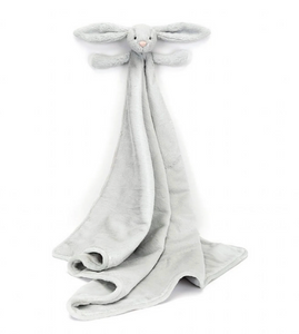 Bashful Silver Bunny Blankie