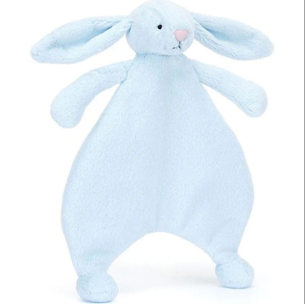 Bashful Blue Bunny Comforter