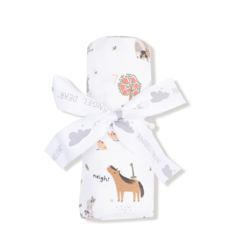 Farm Sounds-Swaddle Blanket