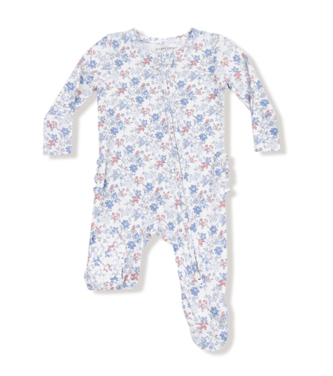 Country Girl Floral 2 Way Zipper