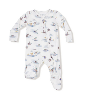 Migrating Mallards - 2 Way Zipper Footie