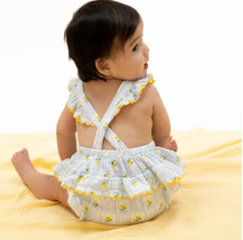 Lovely Lemons Ric Rac Ruffle Sunsuit