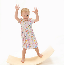 Girl Power Twirly Dress with Cartwheel Shorts