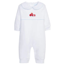 Crochet Playsuit - Fire Truck