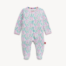 Mistle Bow Waffle Footie - Magnetic