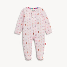 Nursery Nostalgia Pink Modal Footie - Magnetic