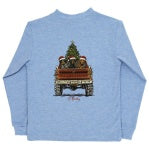 Christmas Pups Long Sleeve Logo Tee