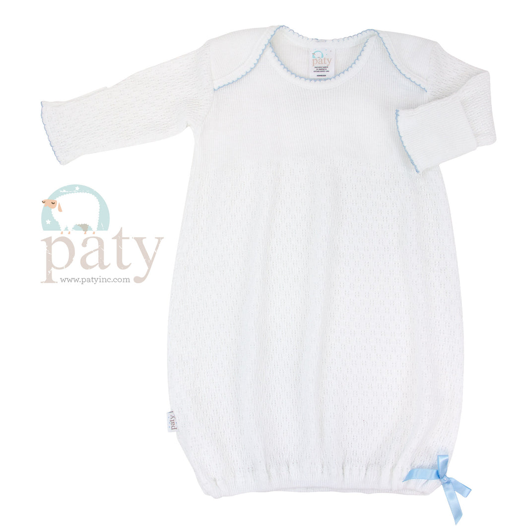 The Paty Long Sleeve Shoulder Day Gown