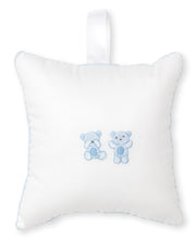Blue Bear Hugs Musical Pillow with Tulle Bag