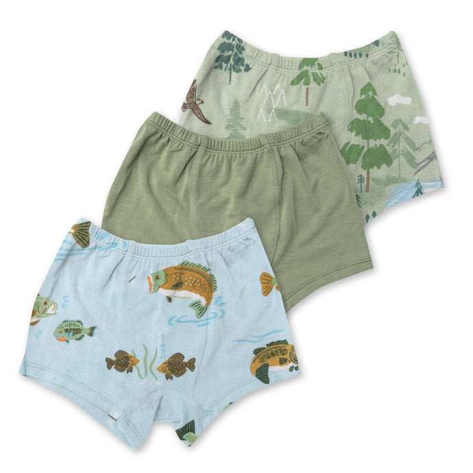 Summer Cabin 3 Pack Boxer Brief