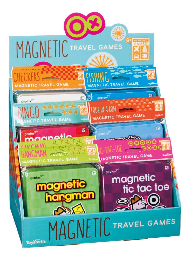 Magnetic Travel Games- Assortment of 6 games