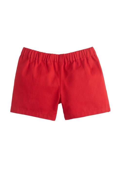 Basic short- Red Twill