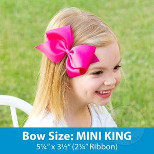 Mini King Grosgrain Bow