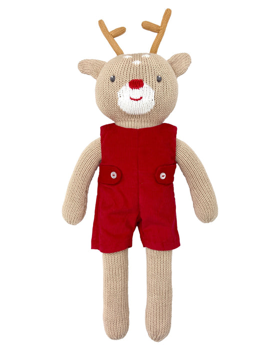 Reindeer Knit Doll with Red Jon Jon