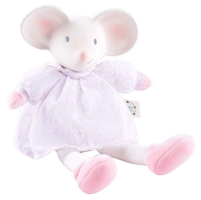 Meiya the Mouse - Organic Natural Rubber Head Toy - large size