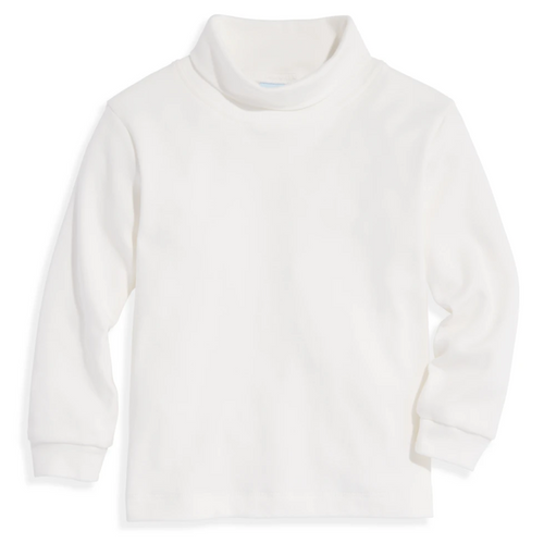 Pima Turtleneck in Ivory