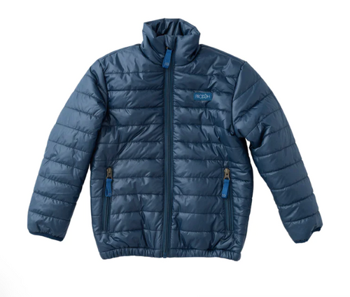 Navy Puffer Jacket