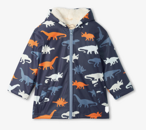Dino Silhouettes Color Changing Raincoat