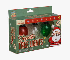 Holiday Light Up Bouncy Ball Assorted Colors