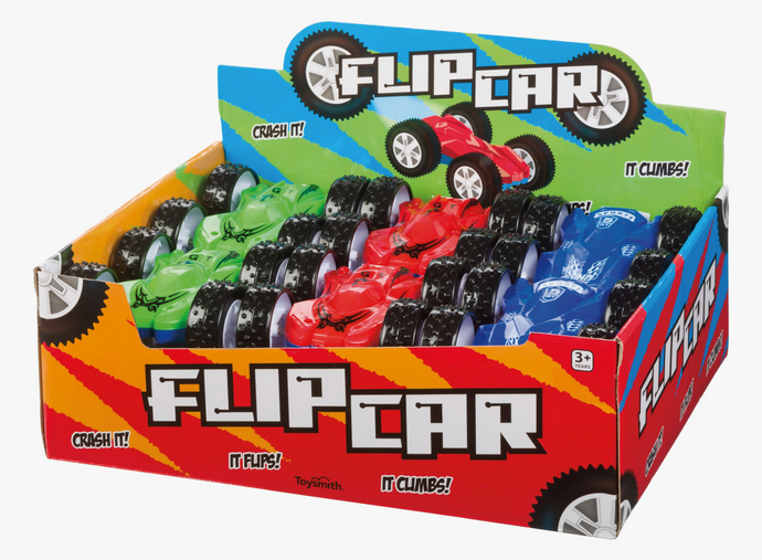 Flip Car With Friction- Pull Back