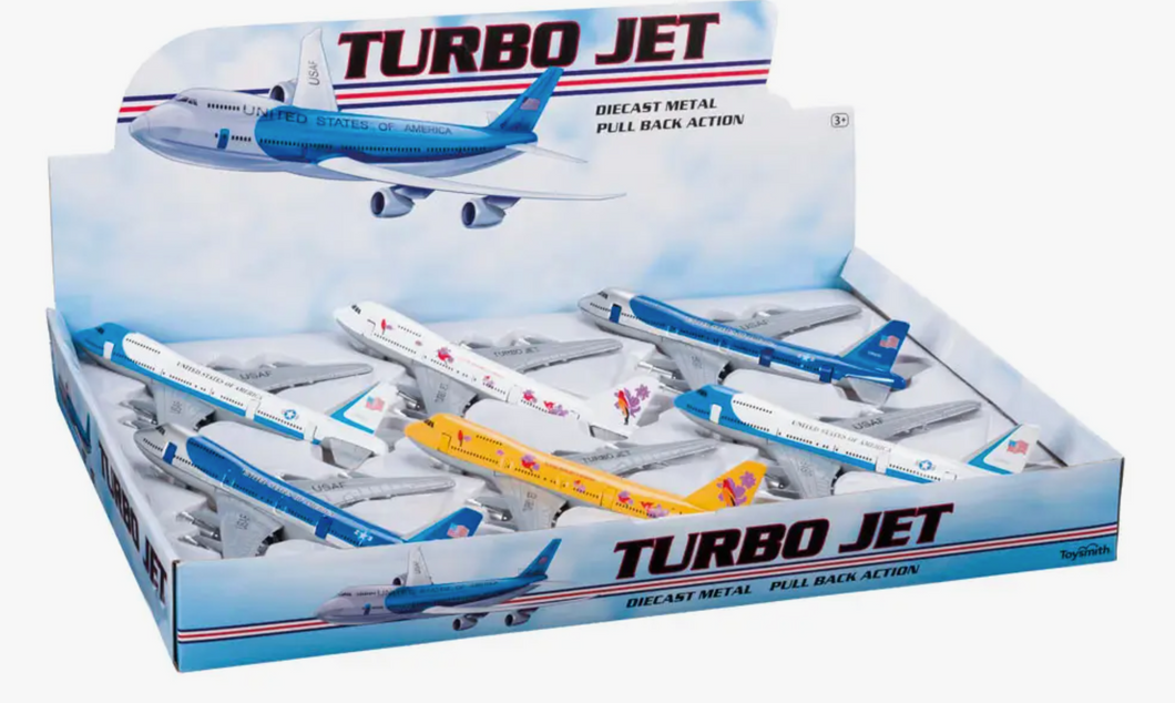 Pull Back Turbo Jets- Assorted