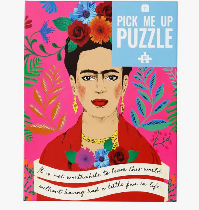 500 Piece Frida Khalo Jigsaw Puzzle and Poster