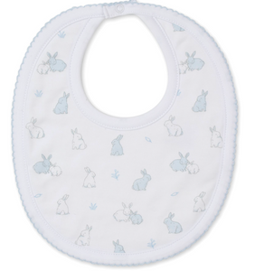 Bunny Burrows Light Blue Bib