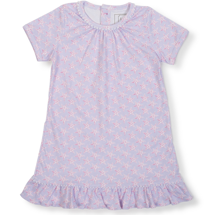 Camden- Stars By The Sea Lavender Nightgown