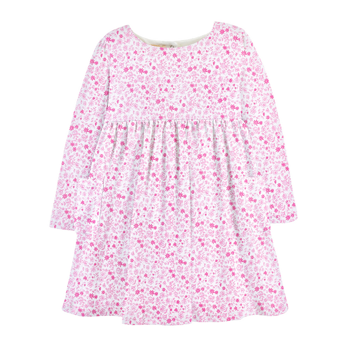Tiny Flowers Pink Dress