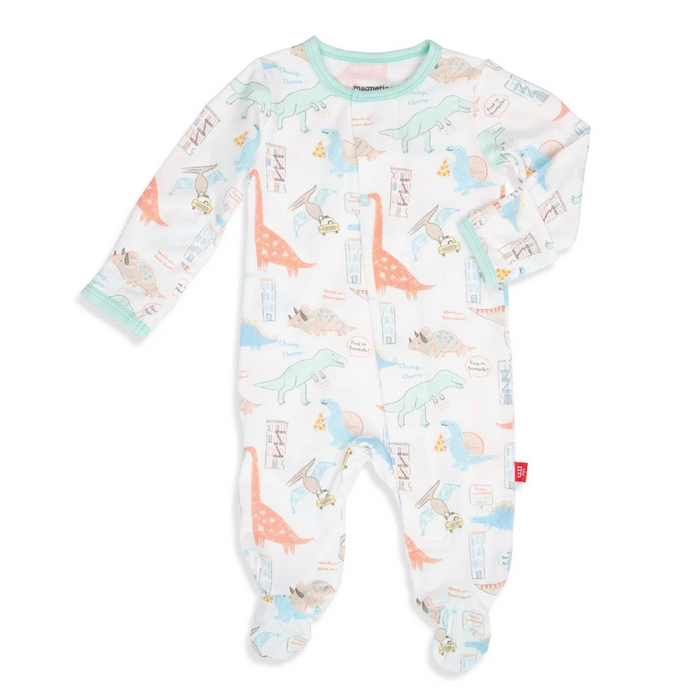 Door Dash Dino Modal Magnetic Footie