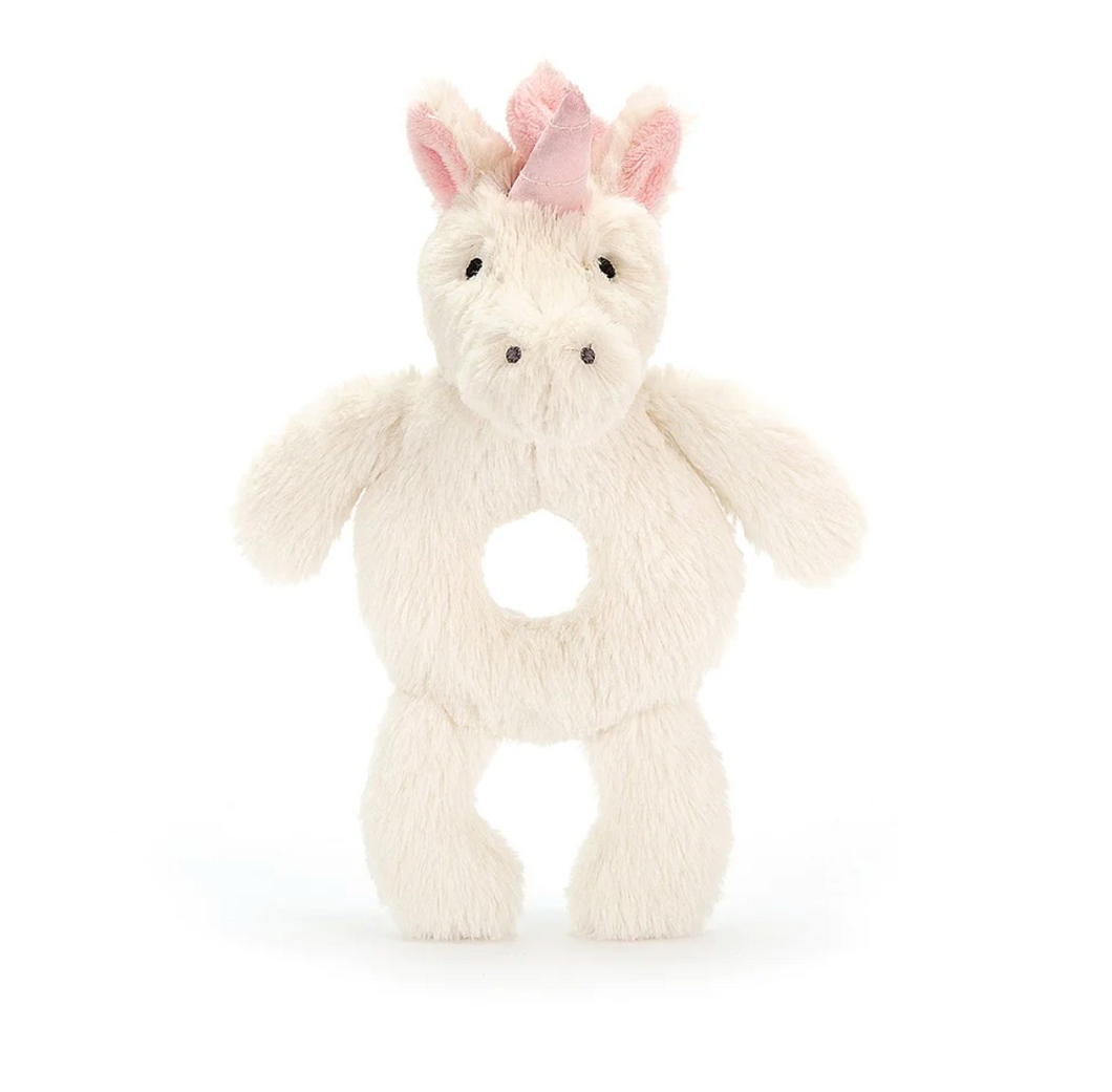 Bashful Unicorn Ring Rattle