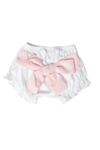 Pink Baby Bow Bloomer