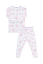 Baby Girl Teddybear Toile Pajamas