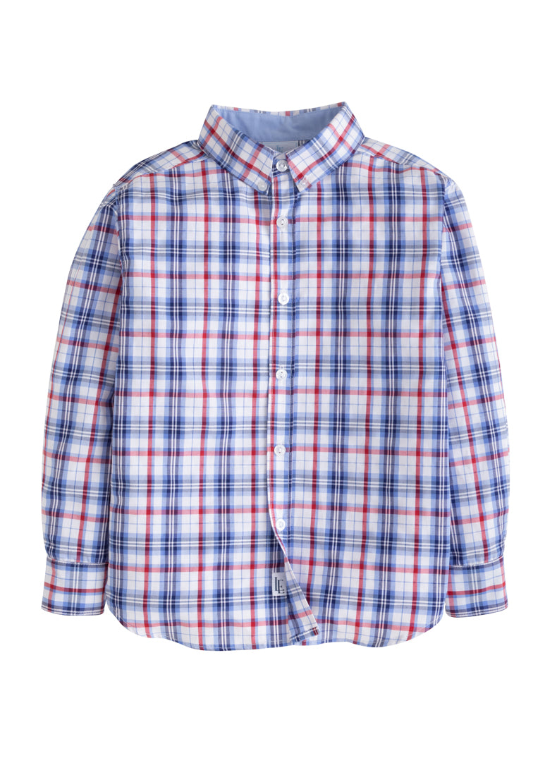 Button Down Shirt - Bellfield Plaid