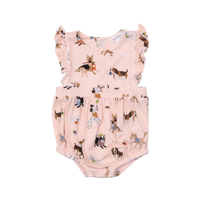 Pink Doggy Day Care Ruffle Bubble