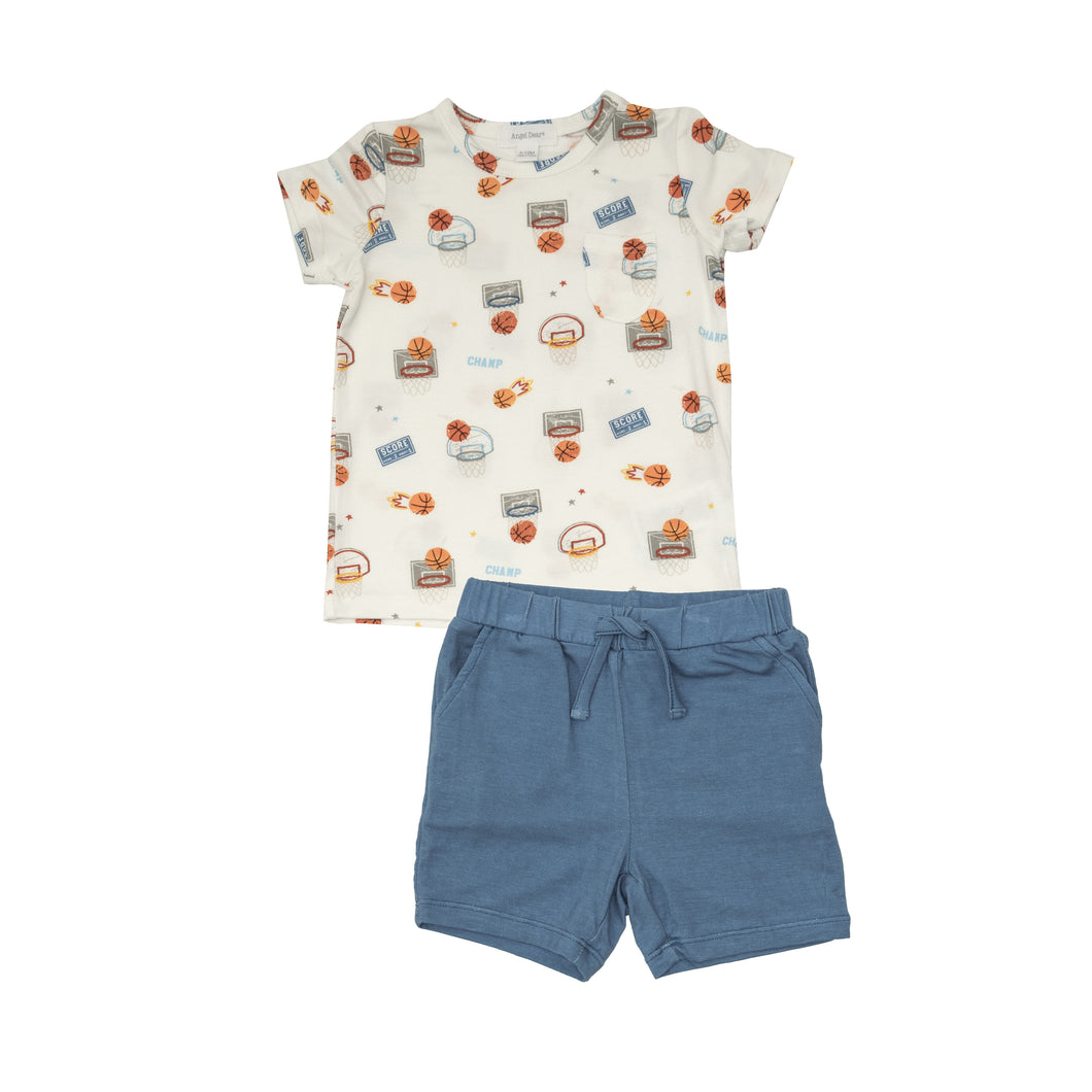 Basketball Tee + Short Set